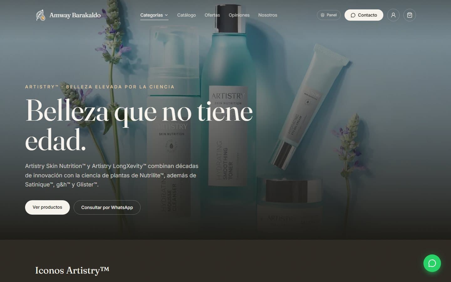 Línea de belleza — Amway Barakaldo